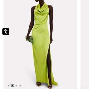 NWT Intermix Boabab Green Opal Provedencia  Dress Maxi